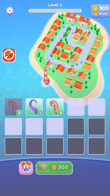 日落海怪(Monster City Merge)