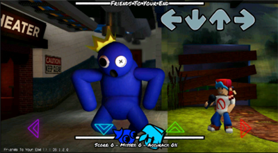 周五夜放克彩虹朋友模組(FNF Rainbow Finn)