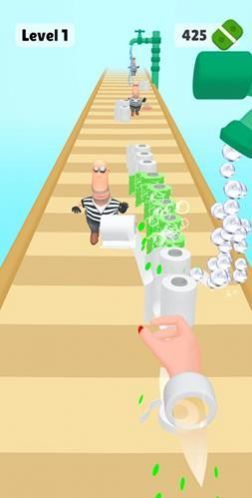 弄濕紙巾(Wet Paper Throw)