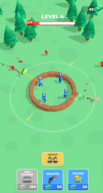 放置射擊部隊(duì)(Idle Shooting Army)