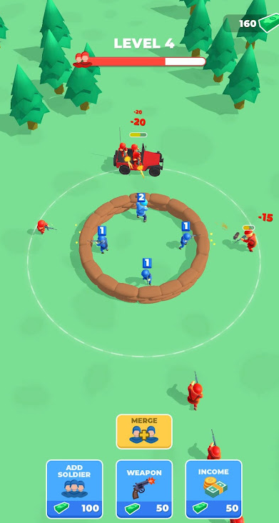 放置射擊部隊(duì)(Idle Shooting Army)