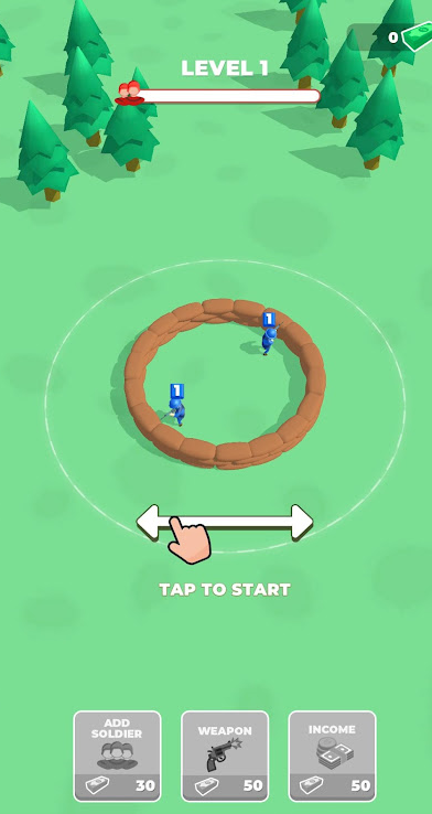 放置射擊部隊(duì)(Idle Shooting Army)