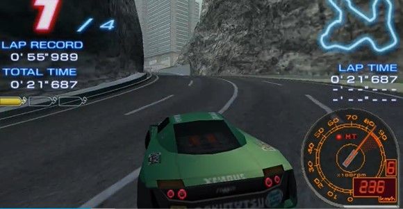 山脊賽車2日版金手指(Ridge Racer Slipstream)