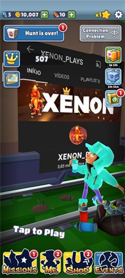 地鐵跑酷草方塊金幣版本(Subway Surf)