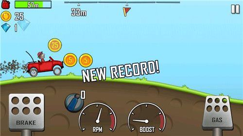 登山賽車先鋒服(Hill Climb Racing)