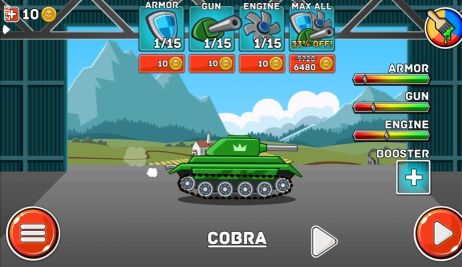 山地坦克大戰(Hills of Steel)