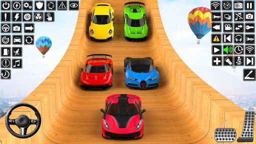 城市GT汽車特技表演(City GT Car Stunts - Car Games)