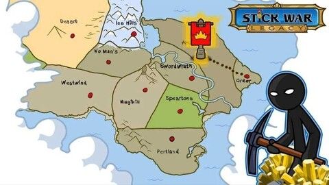 火柴人戰爭遺產骷髏皮膚