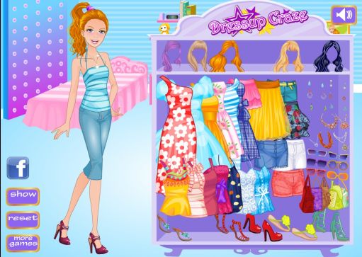 芭比娃娃化妝游戲大全