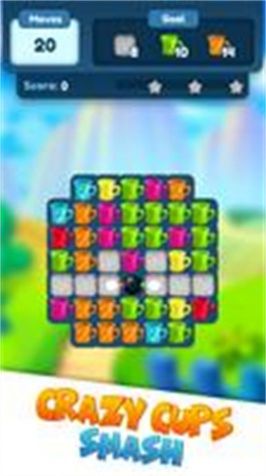 瘋狂杯子粉碎(Crazy Cups Smash)