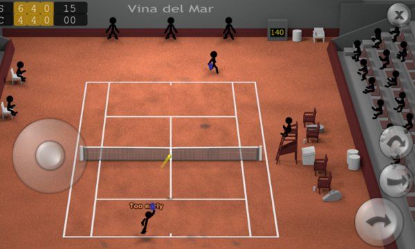 火柴人打網球(Stickman Tennis)