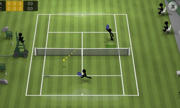 火柴人打網球(Stickman Tennis)
