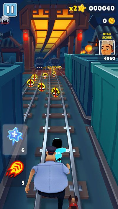 地鐵跑酷涵痛定制版