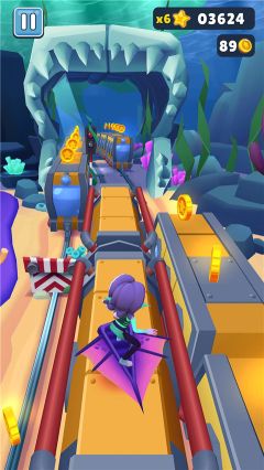 地鐵跑酷水下城國際服(Subway Surf)