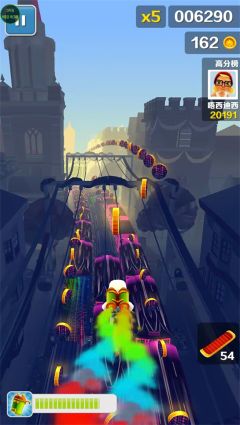 地鐵跑酷亂碼之城葉烸原創(chuàng)