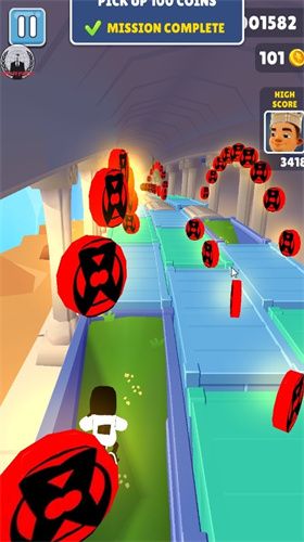 地鐵跑酷寫輪眼金幣變速