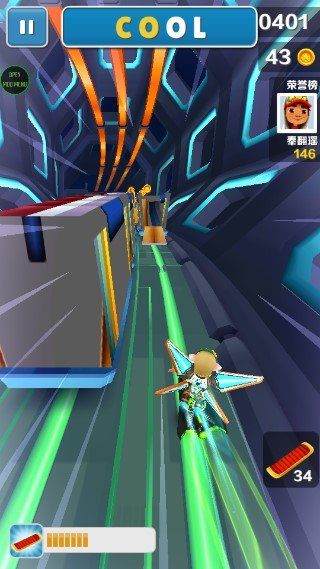 地鐵跑酷舊金山葉烸原創