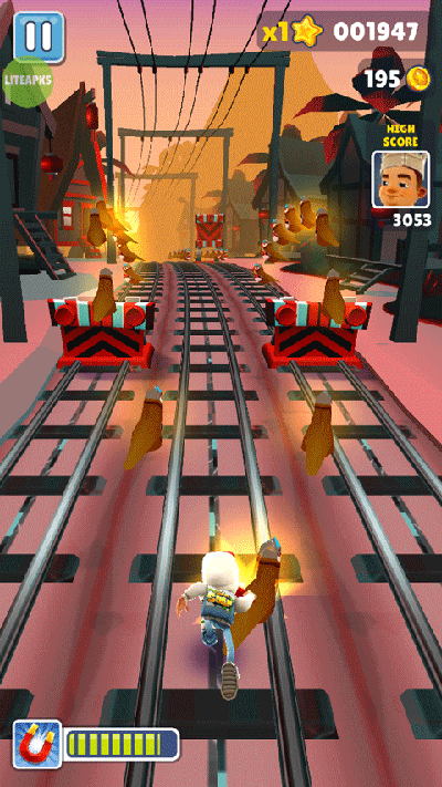地鐵跑酷小鳥金幣版本(Subway Surf)