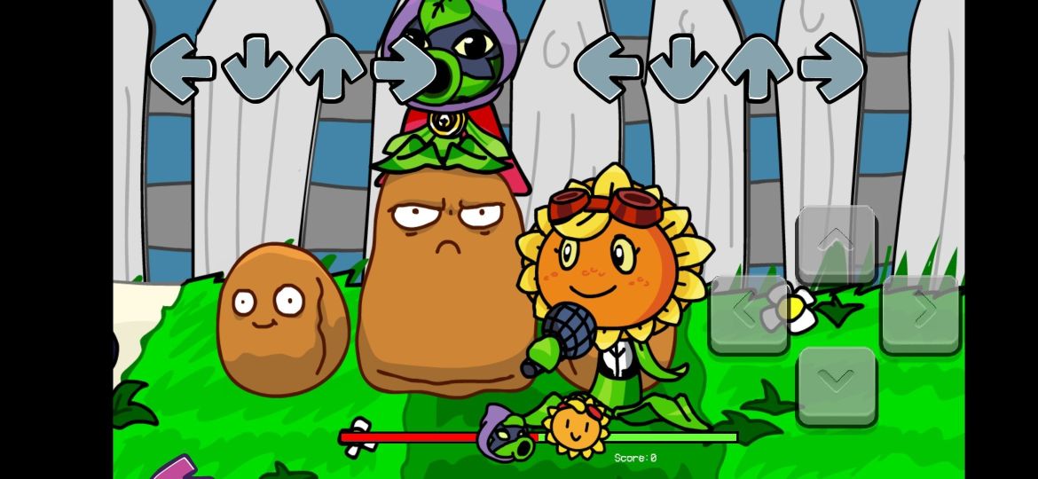 周五夜放克植物大戰僵尸模組(Friday Night Funkin)