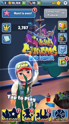 地鐵跑酷海底世界(Subway Surf)