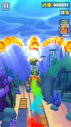 地鐵跑酷海底世界(Subway Surf)