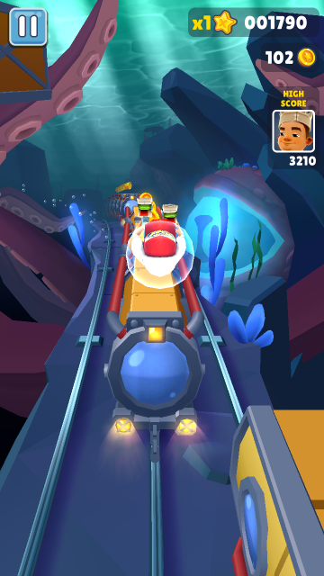 地鐵跑酷海底世界(Subway Surf)