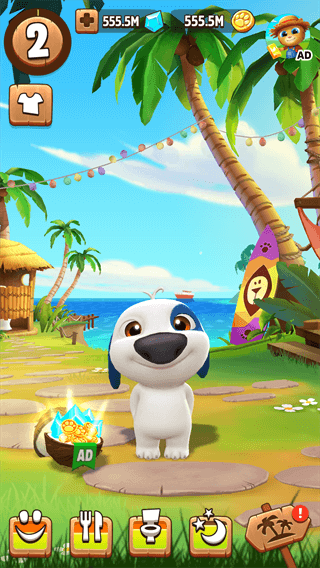 我的漢克狗9999999金幣鉆石(My Talking Hank)