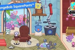 托卡生活世界海綿寶寶聯(lián)動(Toca World)