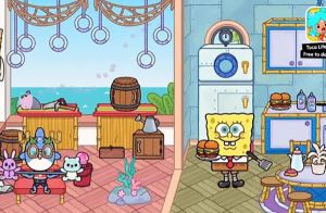 托卡生活世界海綿寶寶聯(lián)動(Toca World)