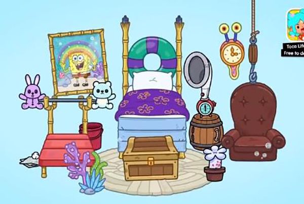托卡生活世界海綿寶寶聯(lián)動(Toca World)