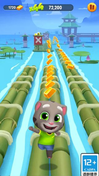 湯姆貓跑酷鞭炮版免廣告(Talking Tom Gold Run)