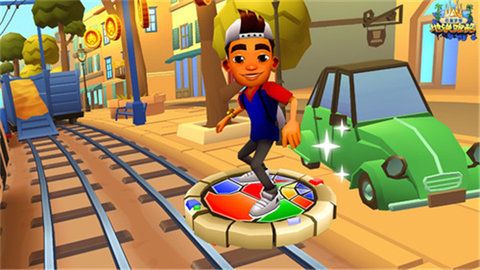 地鐵跑酷巴塞羅那版本(Subway Surf)