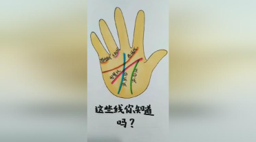 手紋線三條線各代表什么