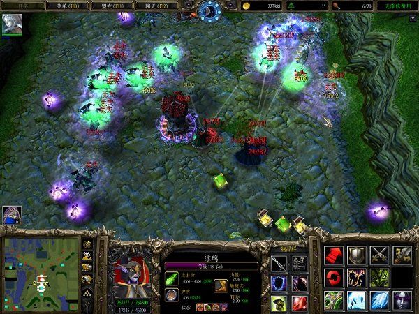 魔獸天地劫地圖