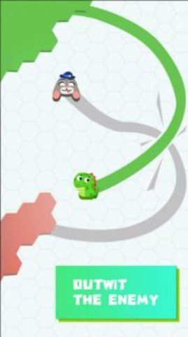 圈地進化論(MergeHexSnake)