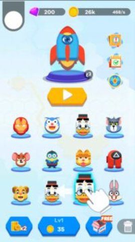 圈地進化論(MergeHexSnake)