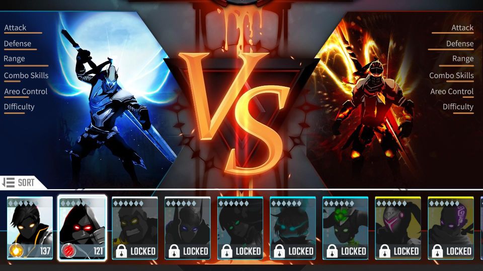 暗影傳說格斗(Shadow legends stickman fight)