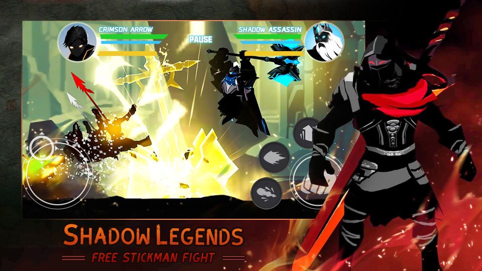 暗影傳說格斗(Shadow legends stickman fight)