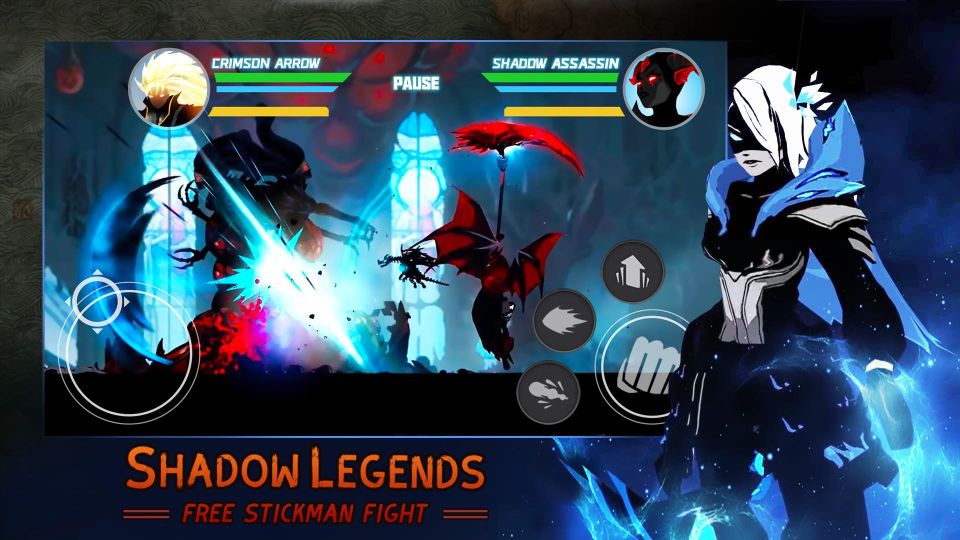 暗影傳說格斗(Shadow legends stickman fight)