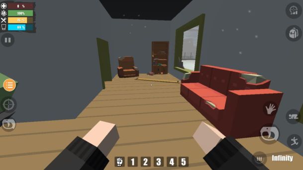 未變異者自帶槍無限子彈