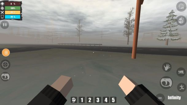 未變異者自帶槍無限子彈