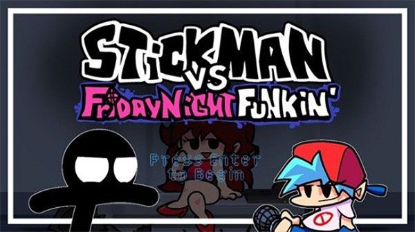 周五夜放克火柴人小黑模組(Stickman Vs Friday Night Funkin)