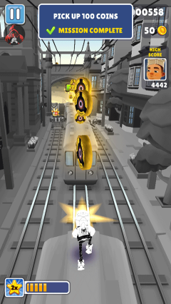 地鐵跑酷黑白牛津版本(超??黑白牛津2.0)