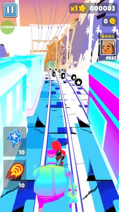 地鐵跑酷拖尾杰克魔改版本(L5ly全杰克)