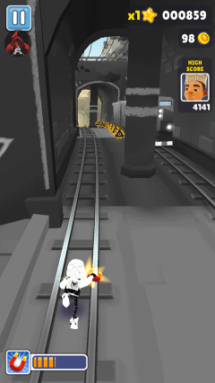 地鐵跑酷黑白牛津版本(超??黑白牛津2.0)