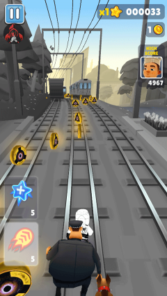 地鐵跑酷黑白牛津版本(超??黑白牛津2.0)