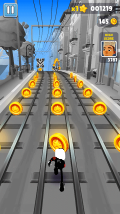 地鐵跑酷黑白摩納哥(黑白摩納哥)