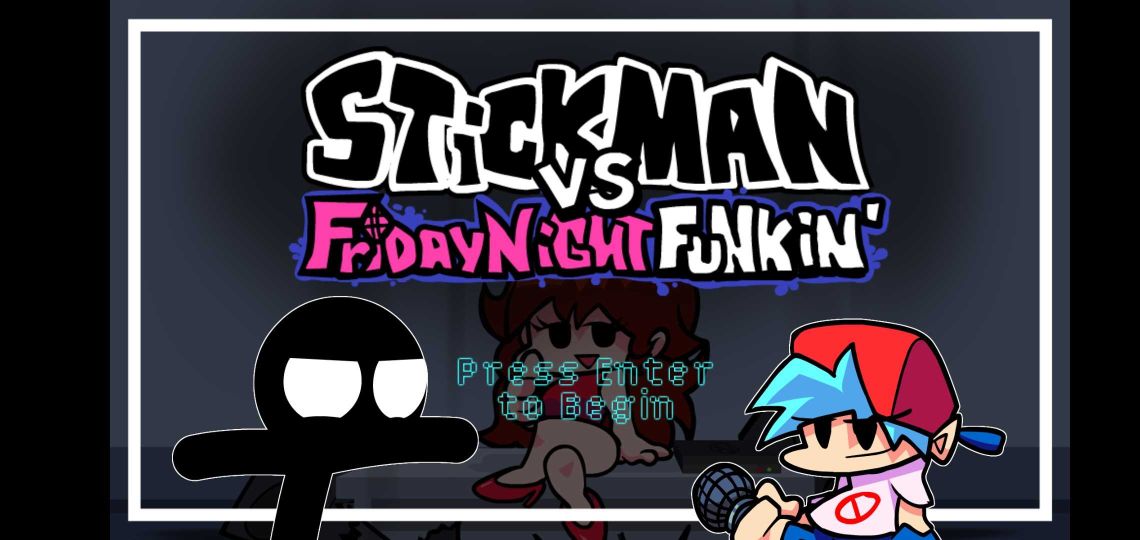 周五夜放克火柴人模組(Stickman Vs Friday Night Funkin)