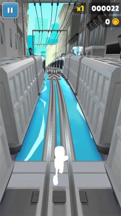 地鐵跑酷白色杰克版本(Subway Surf)