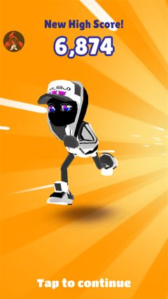 地鐵跑酷難言黑白定制版本